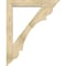 Ekena Millwork Olympic Traditional Rough Sawn Bracket w/ Offset Brace, Douglas Fir, 6"W x 34"D x 42"H BKT0604X34X42OLY01RDF - alternate 2